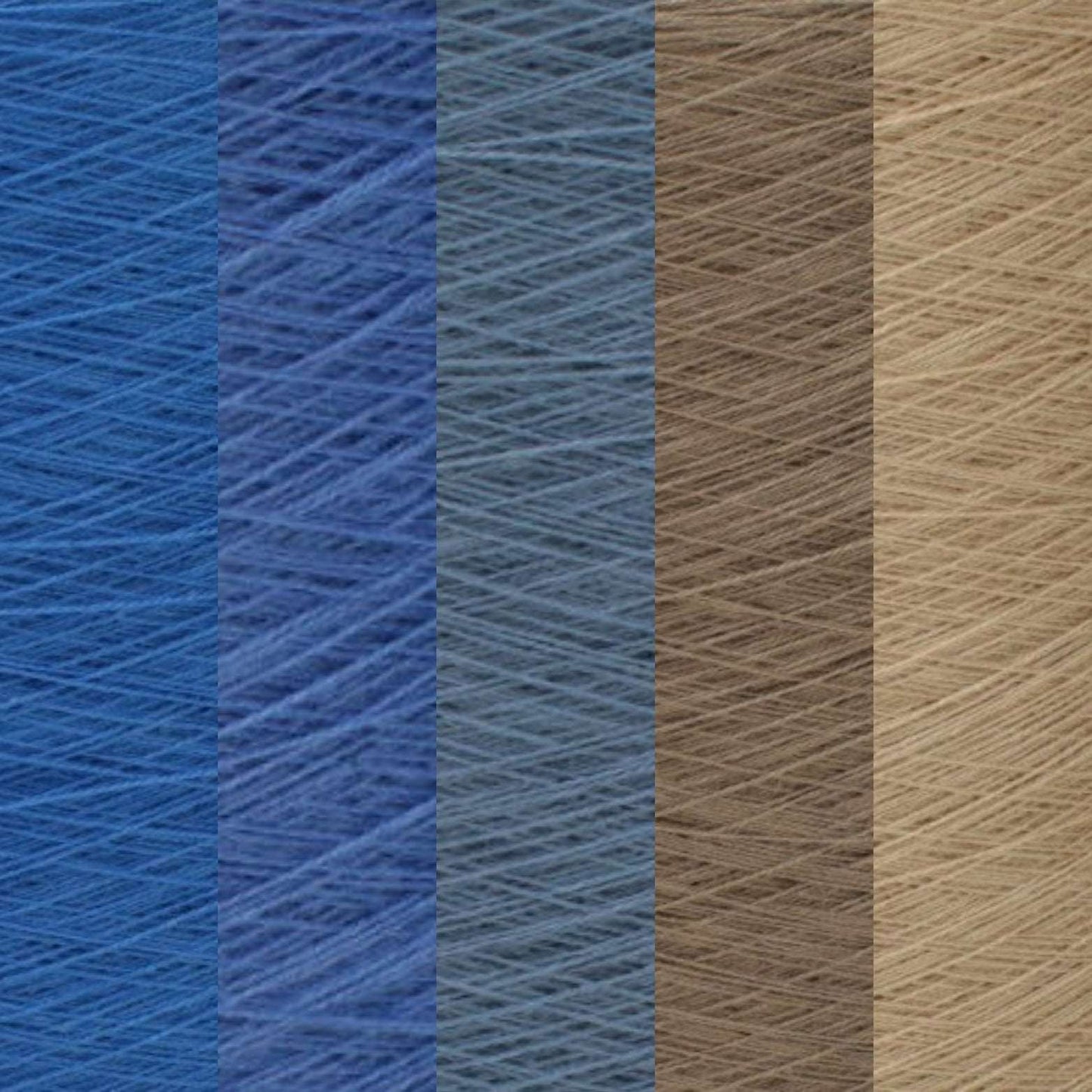 Gradient ombre yarn cake, colour combination C273