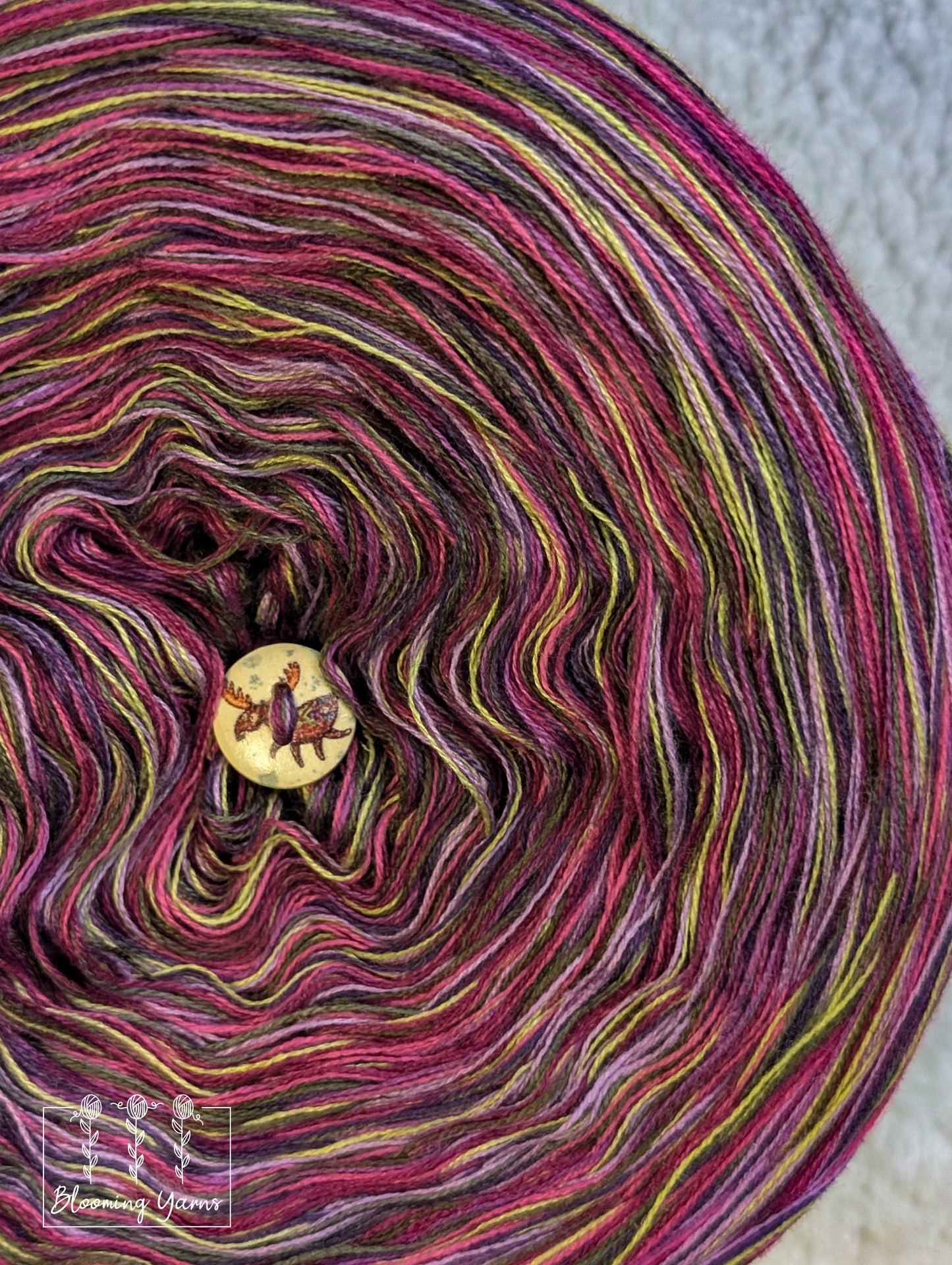 Melange yarn cake colour combination MEL003