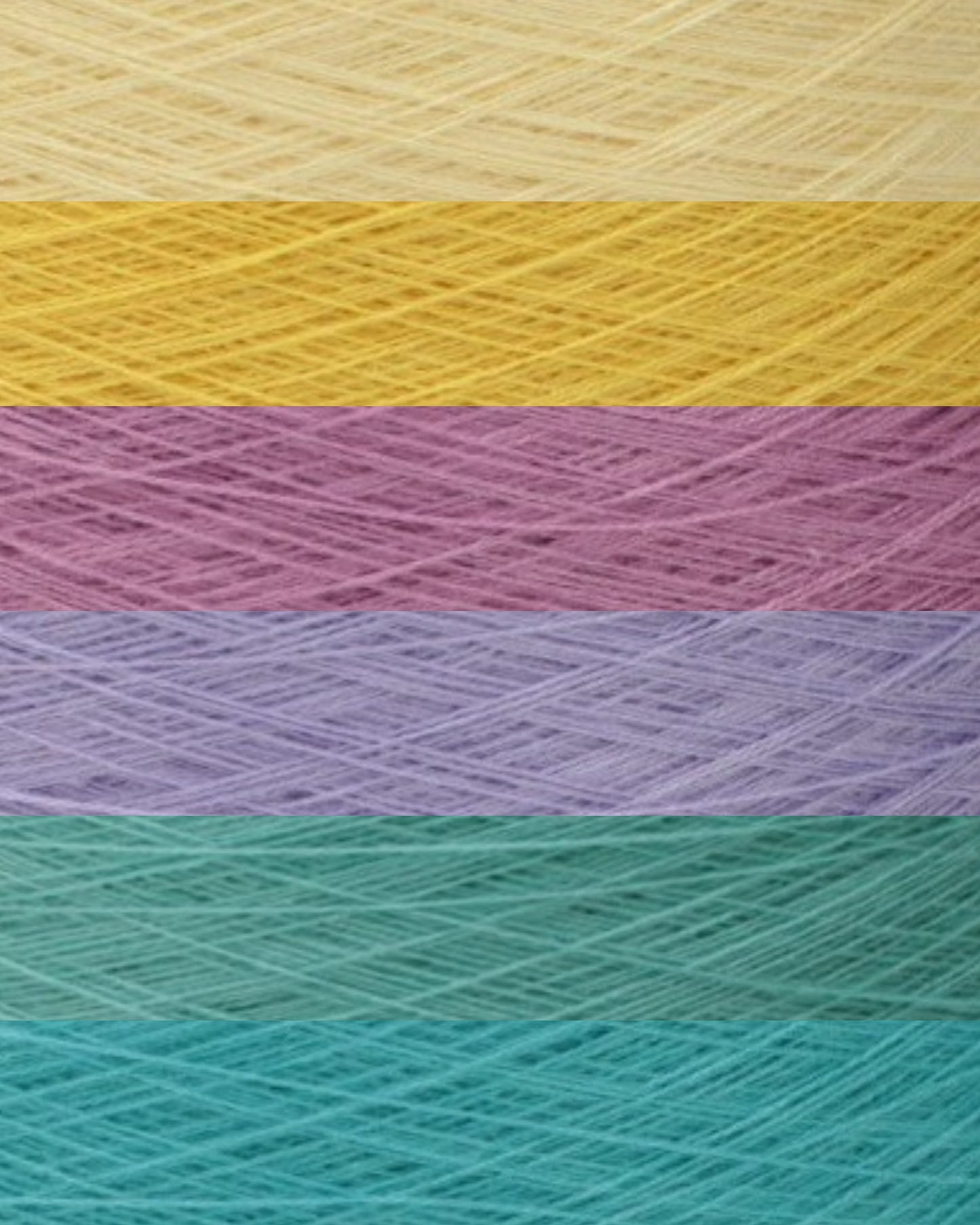 Gradient ombre yarn cake, colour combination C146 by Maggie Raczkowska