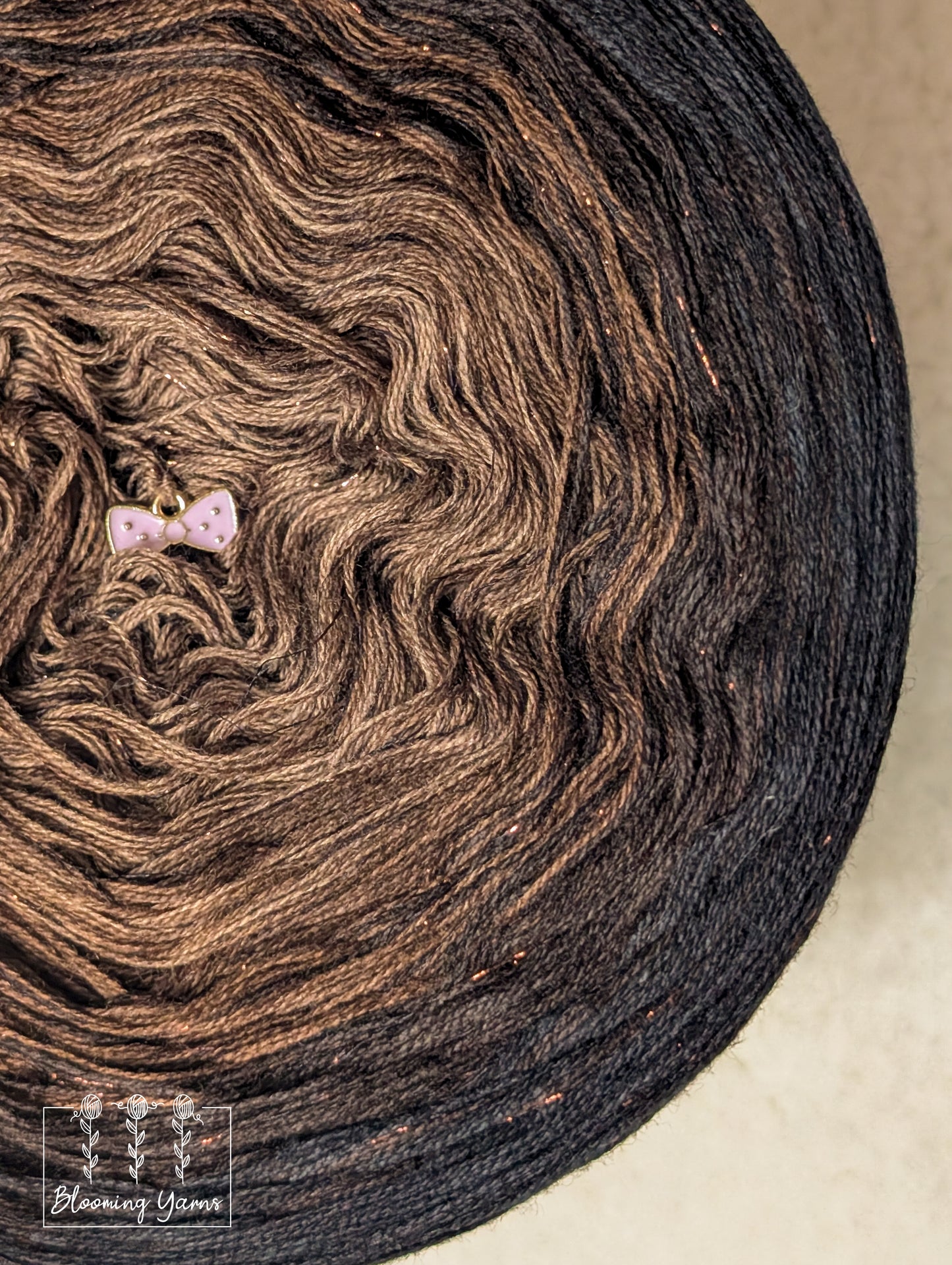 Gradient ombre yarn cake colour combination C388