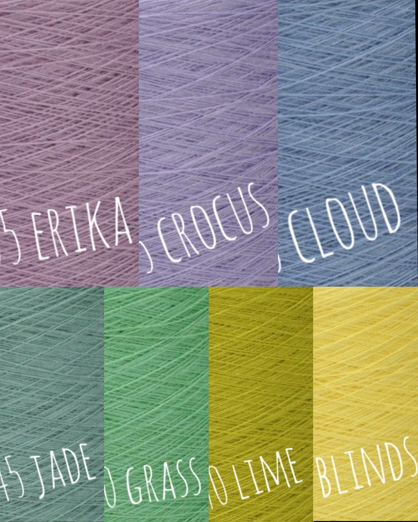 Gradient ombre yarn cake colour combination C420