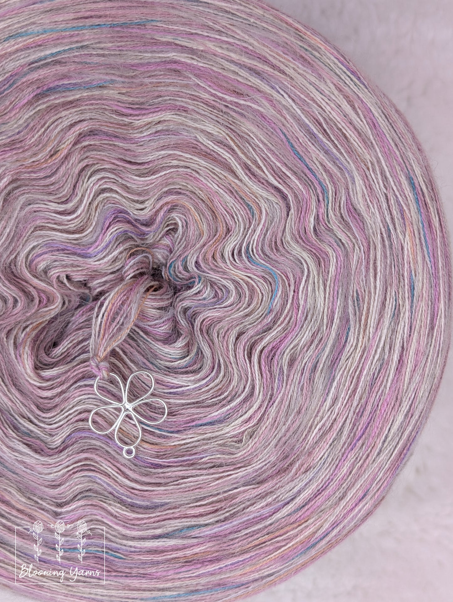 Melange yarn cake colour combination MEL011 "Vintage Dreamer"