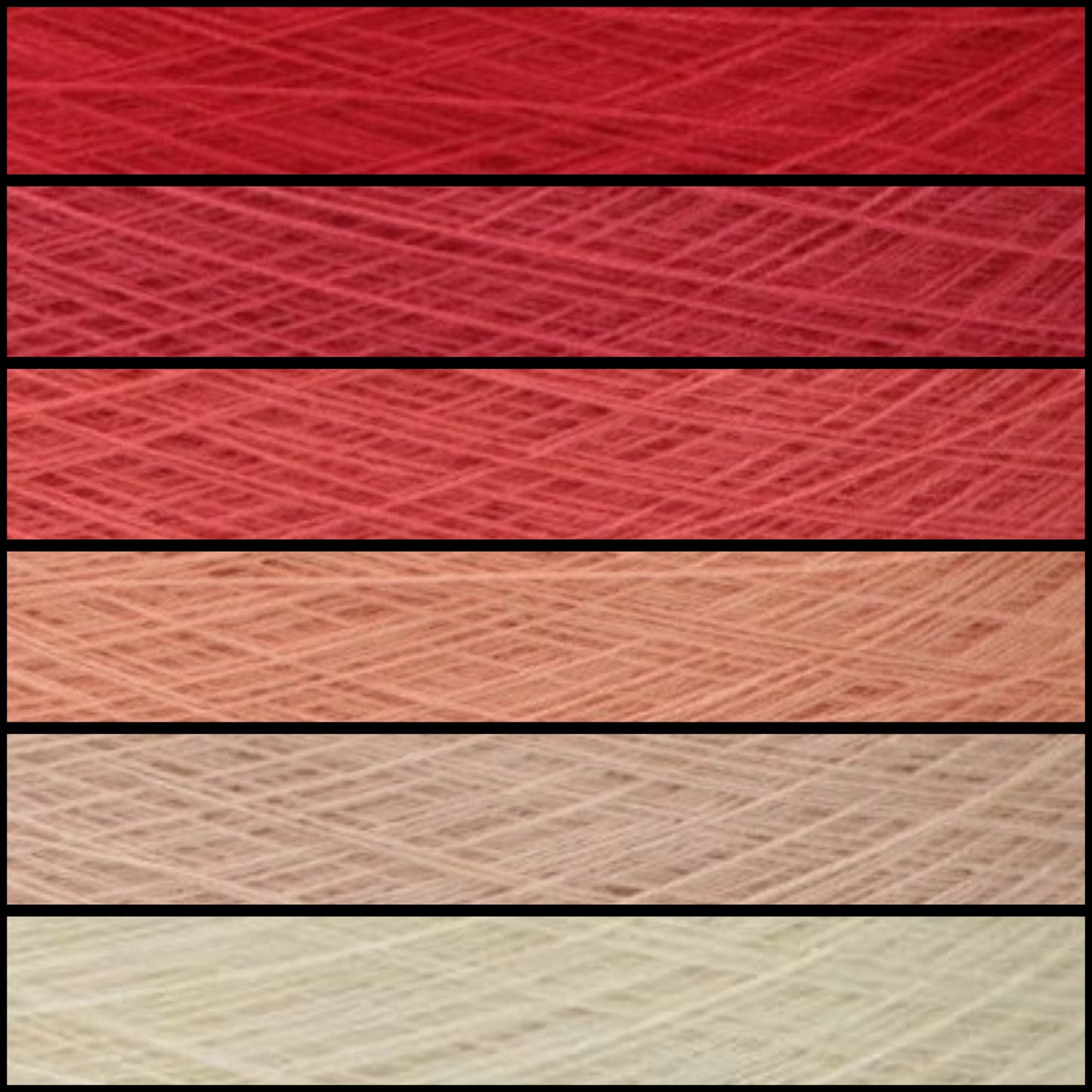 Gradient ombre yarn cake colour combination C408
