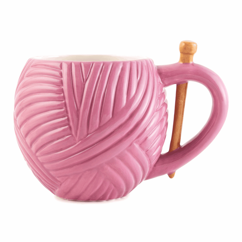 Yarn ball mug