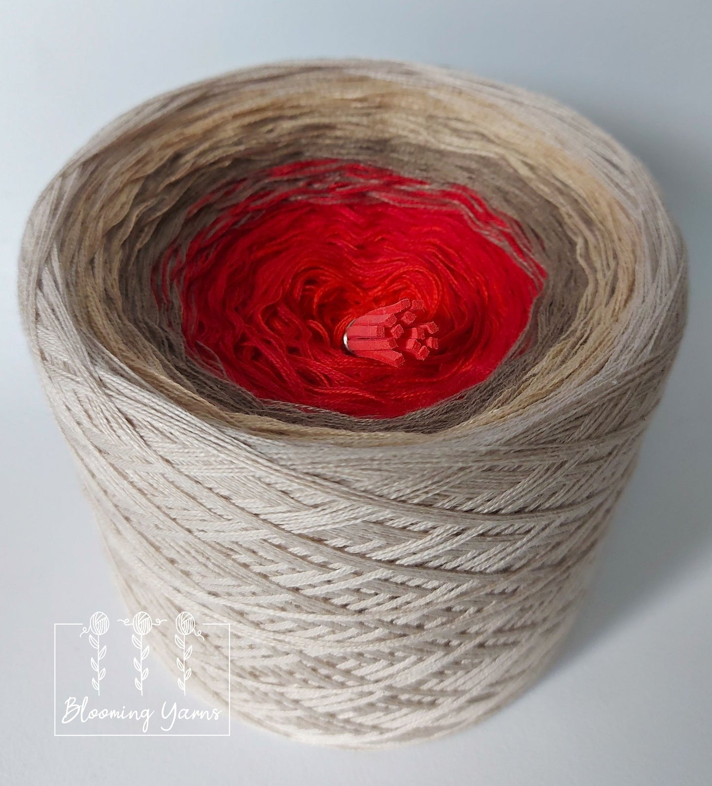 Gradient ombre yarn cake, colour combination C102