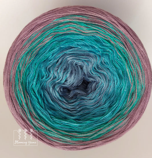 Gradient yarn cake, colour combination CM143