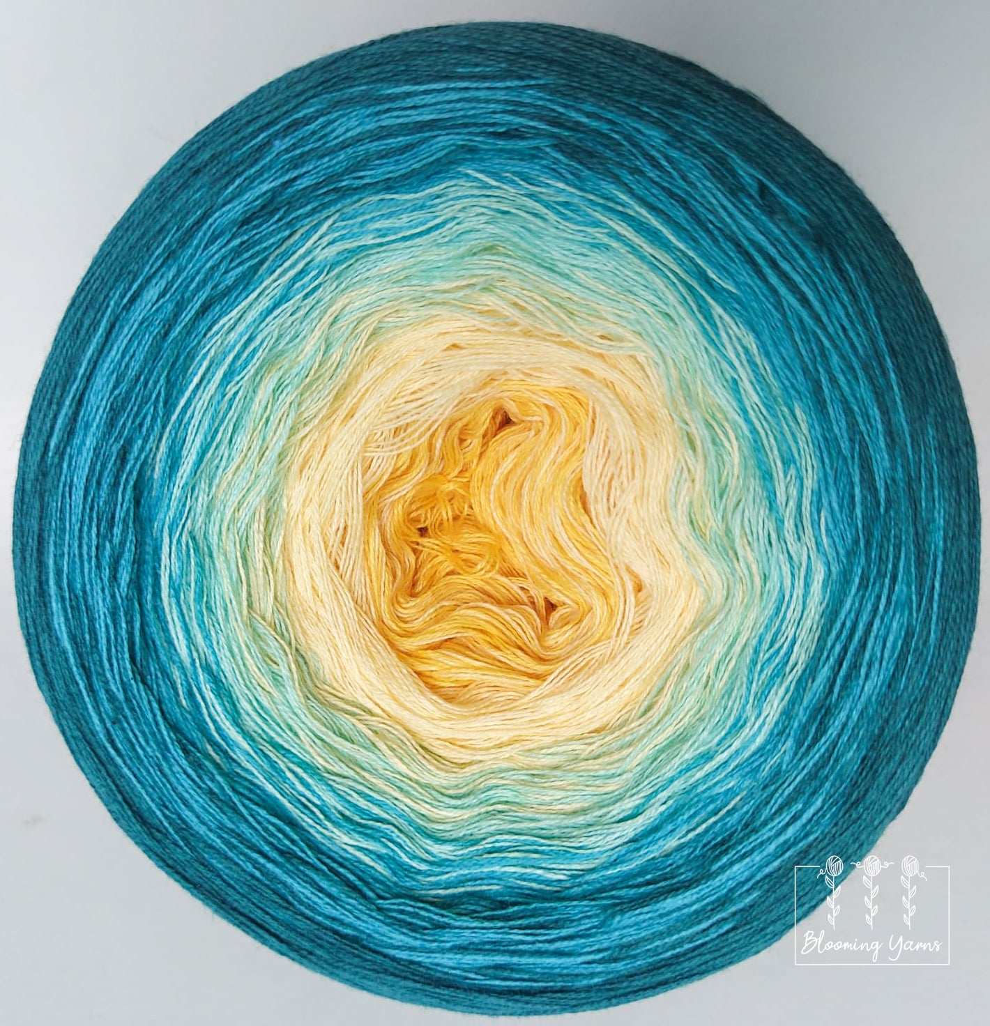 Gradient ombre yarn cake, colour combination C155 by Klaudia Kamienior –  Blooming Yarns by KW