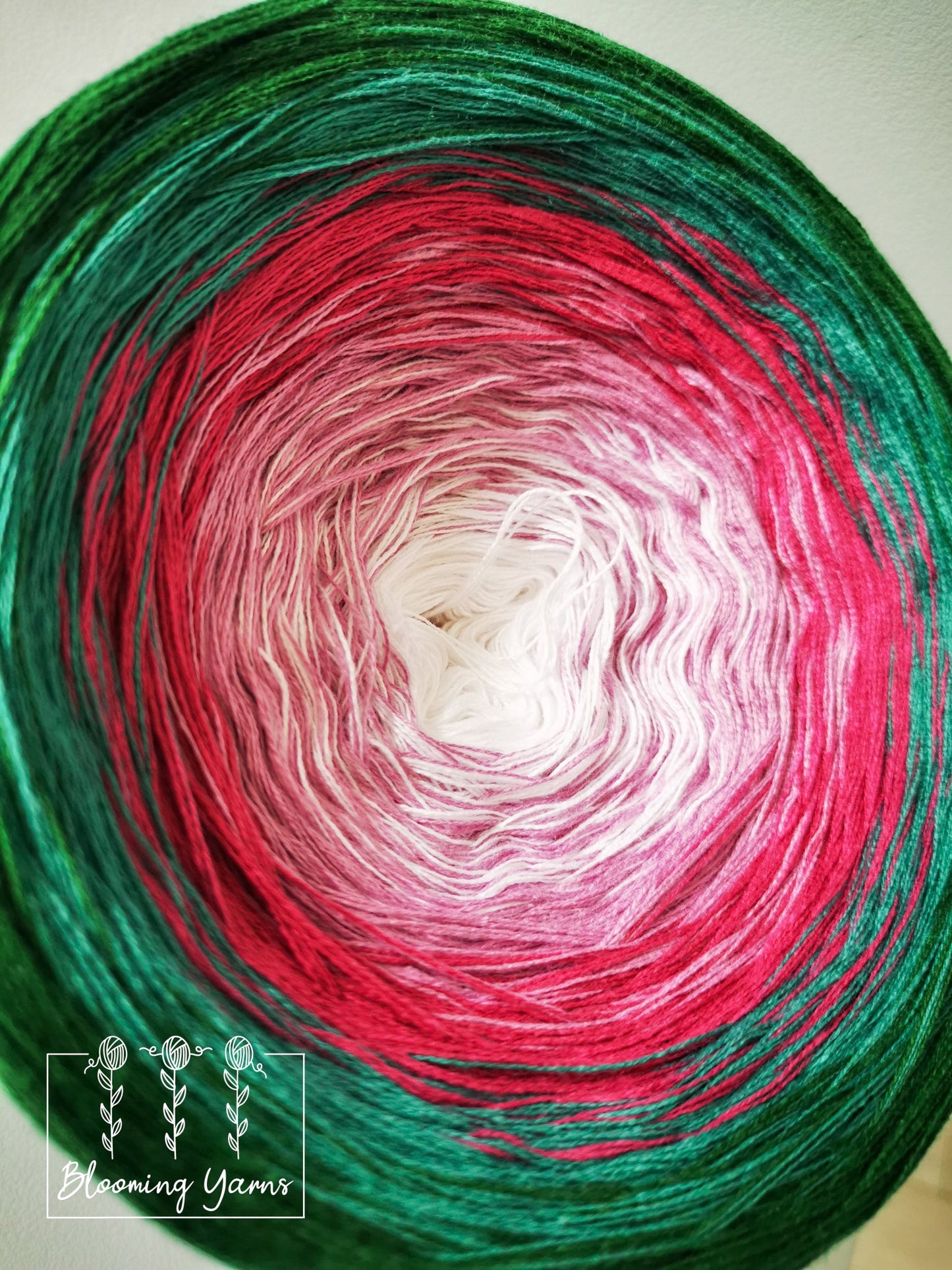 Gradient ombre yarn cake, colour combination C099