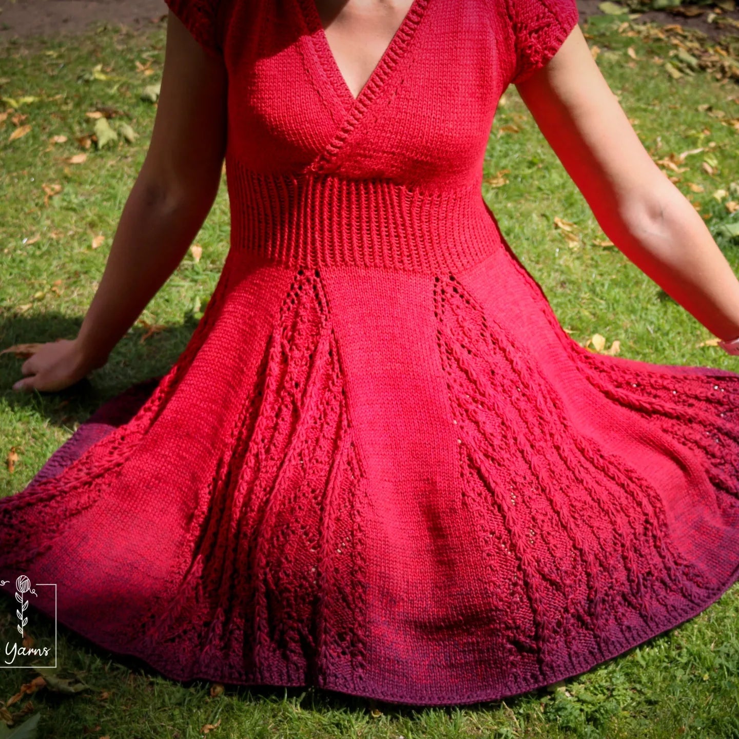 Gradient ombre yarn cake, colour combination C101