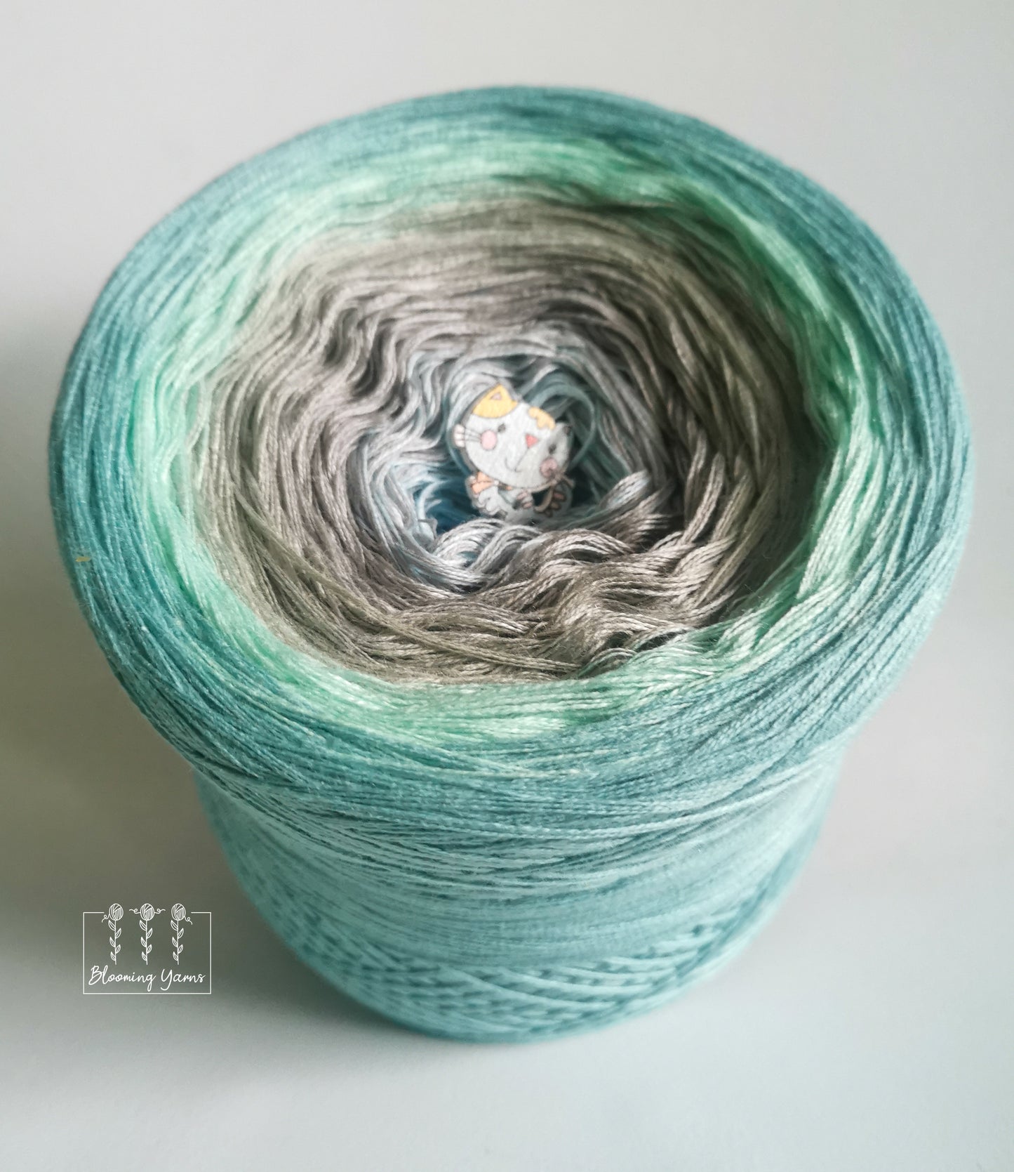 Gradient ombre yarn cake, colour combination C138