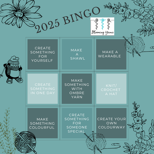 Handmade 2025 Bingo