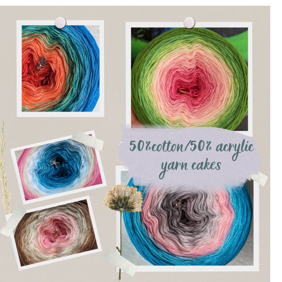 make your own fluffy cake – Blooming Yarns by KW