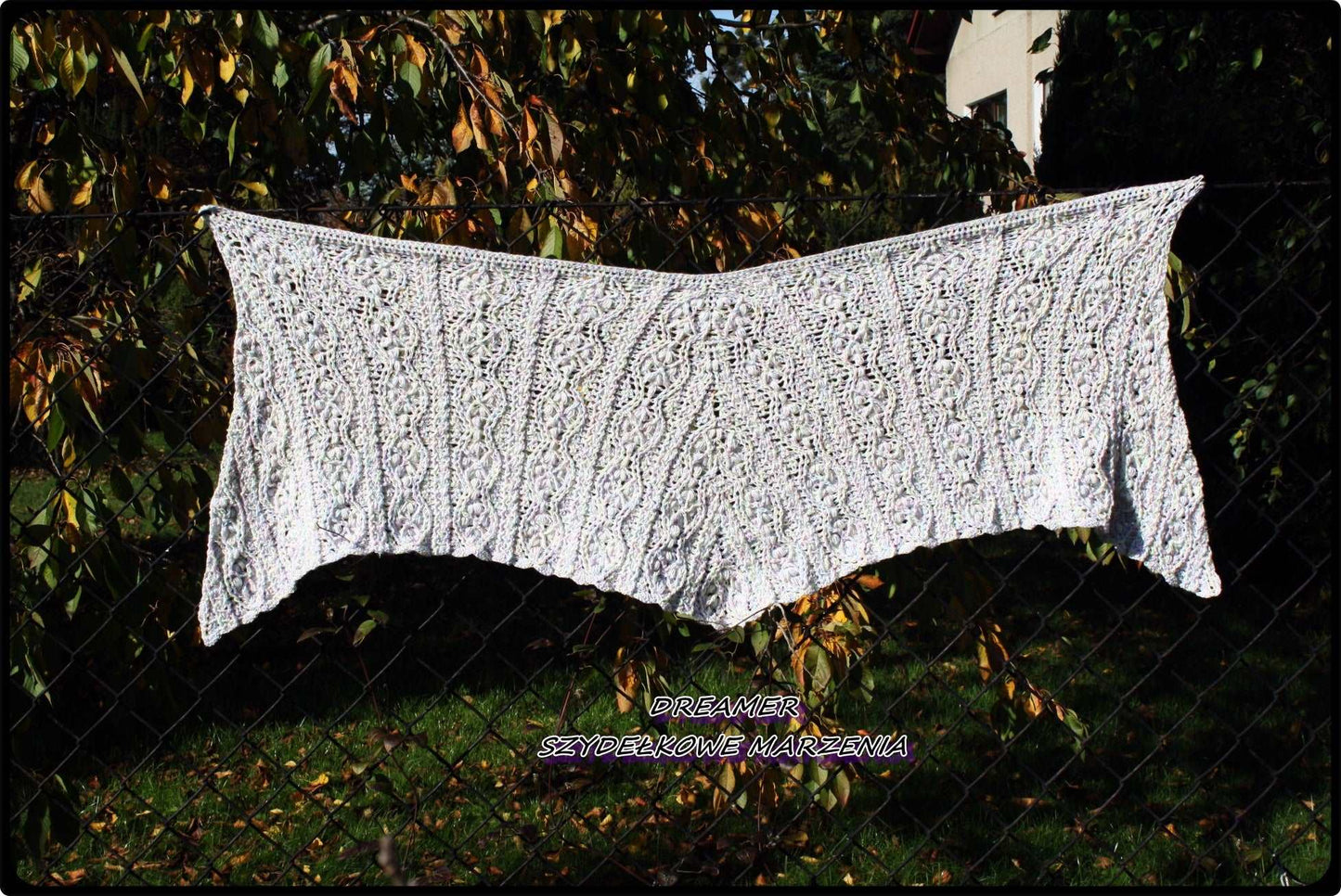 Spectro Vivo shawl pattern by Dreamer- Szydełkowe Marzenia