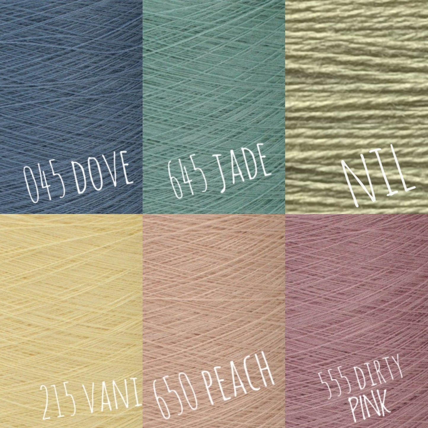 Gradient ombre yarn cake colour combination C354