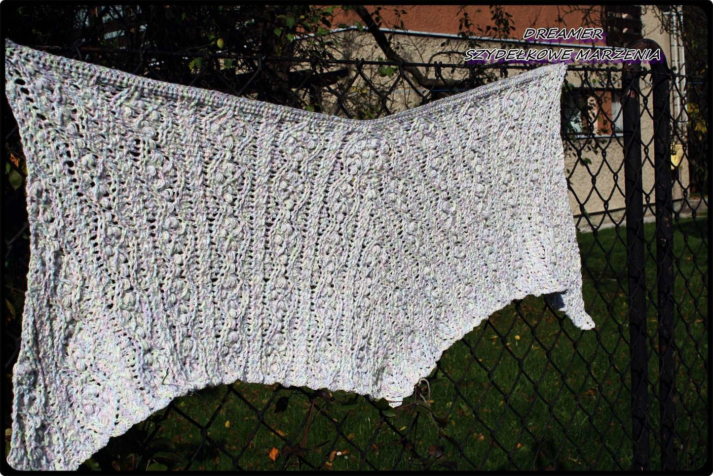 Spectro Vivo shawl pattern by Dreamer- Szydełkowe Marzenia