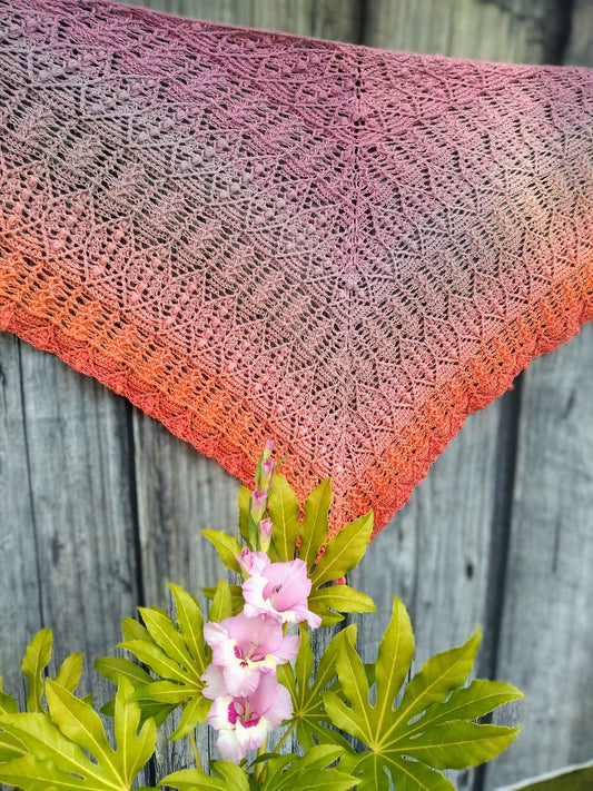 Pulso shawl pattern by Dreamer- Szydełkowe Marzenia