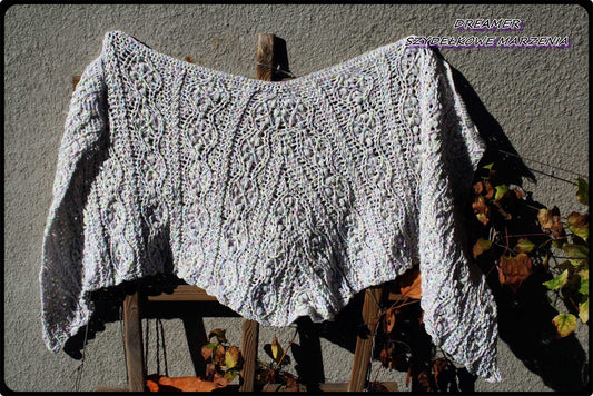Spectro Vivo shawl pattern by Dreamer- Szydełkowe Marzenia