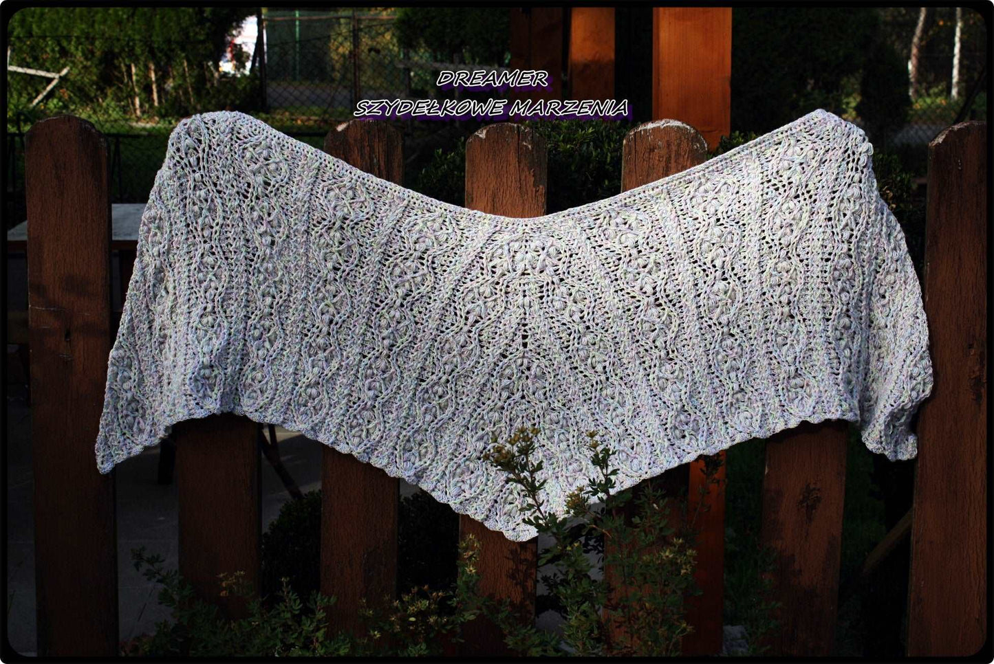 Spectro Vivo shawl pattern by Dreamer- Szydełkowe Marzenia