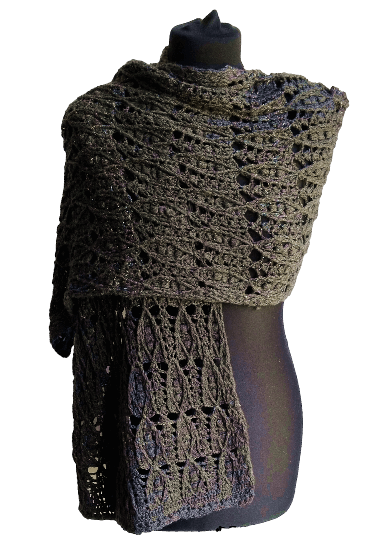 Cerbo scarf pattern by Dreamer- Szydełkowe Marzenia