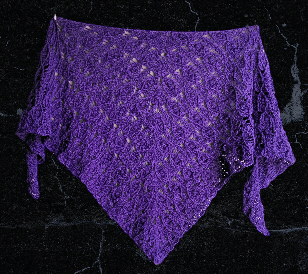Cerbo shawl pattern by Dreamer- Szydełkowe Marzenia