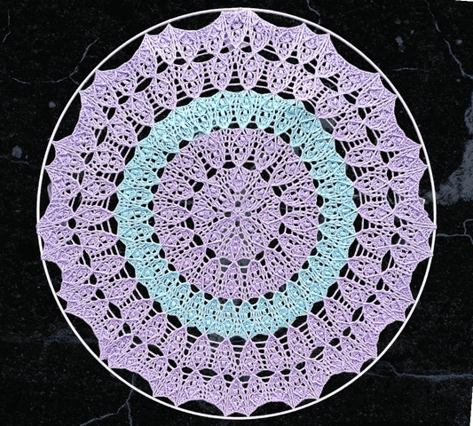 Cerbo mandala pattern by Dreamer- Szydełkowe Marzenia