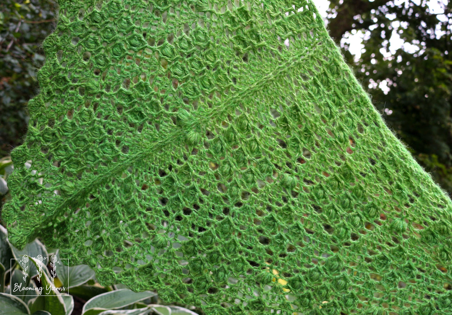 Vento Spiro shawl pattern by Dreamer- Szydełkowe Marzenia