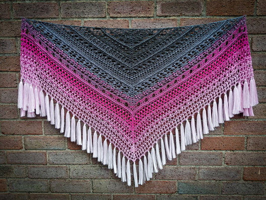 Sandy shawl pattern by Ancy-Fancy in Polish only