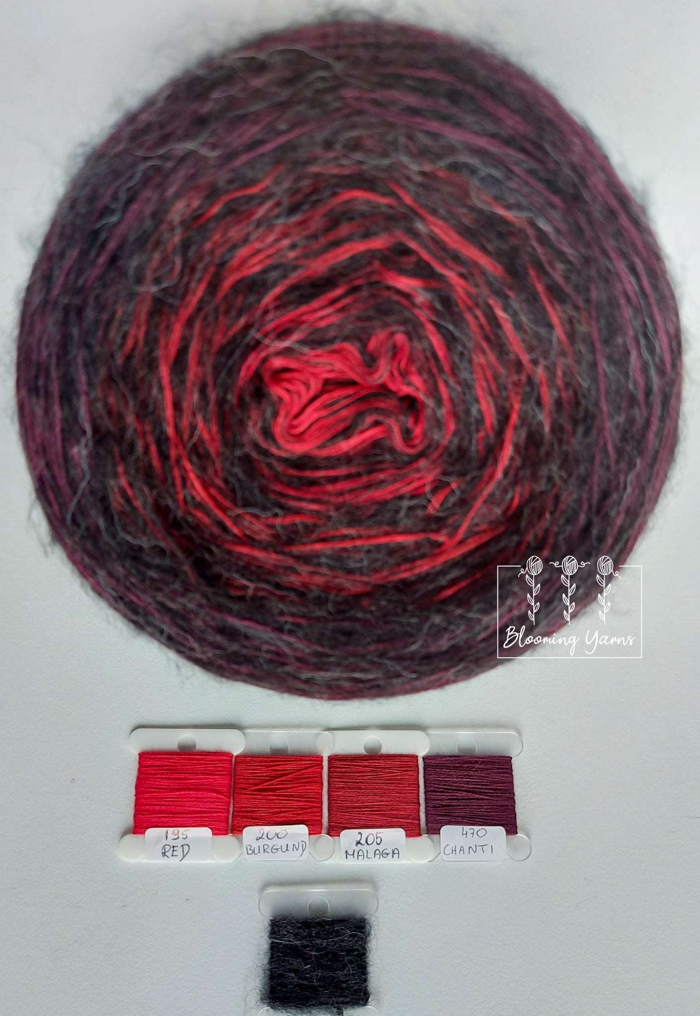 Fluffy yarn cake FC011