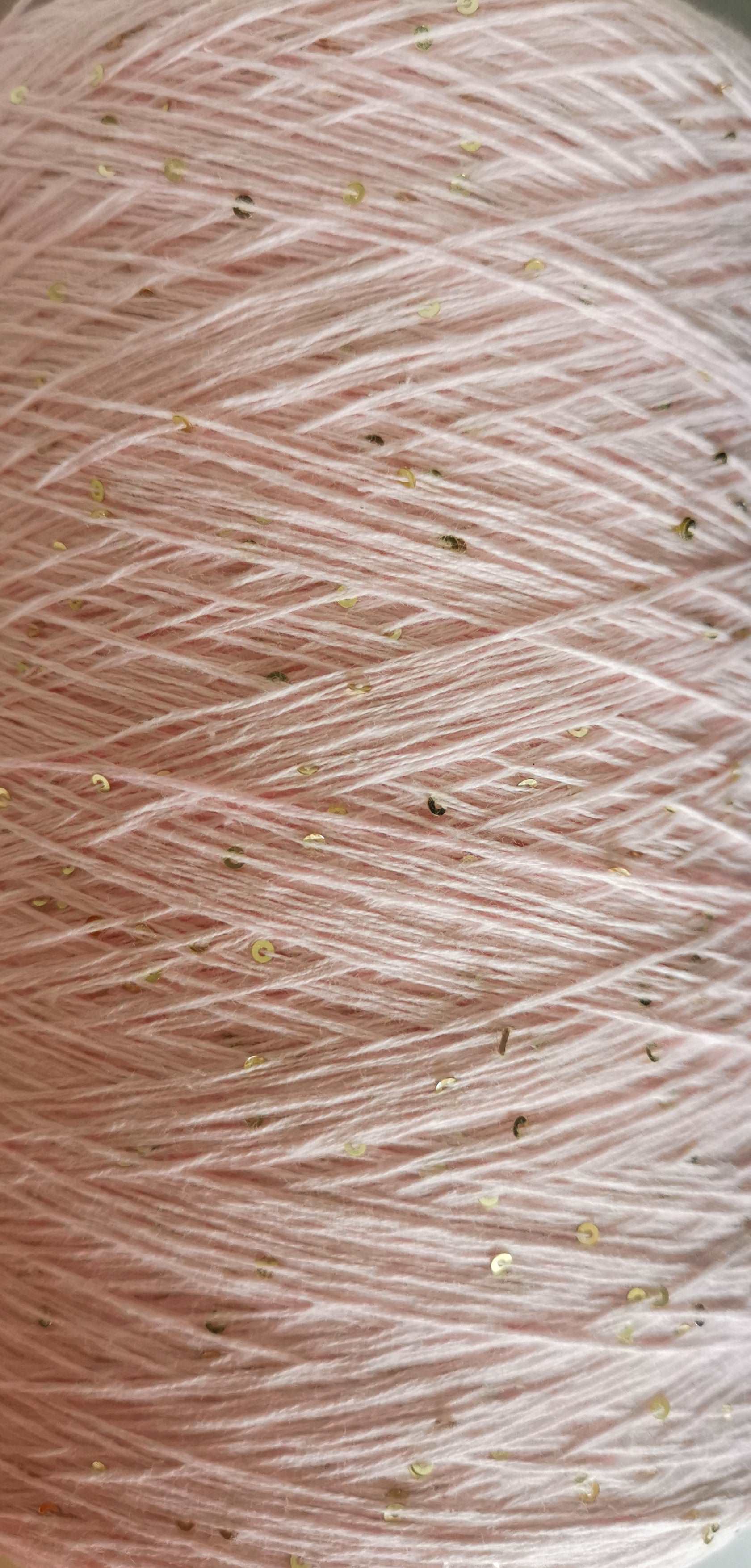 cotton thread with 3mm sequins