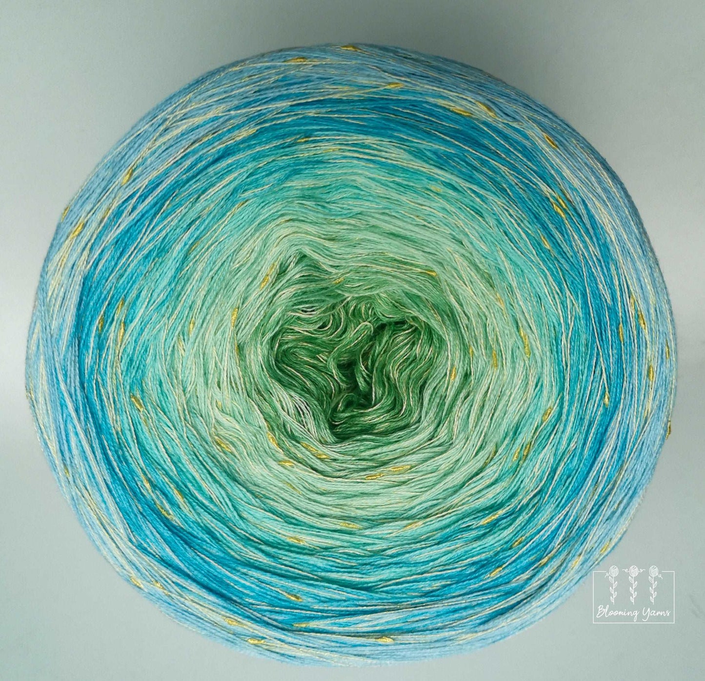 Gradient ombre yarn cake,  spring colour combination C200