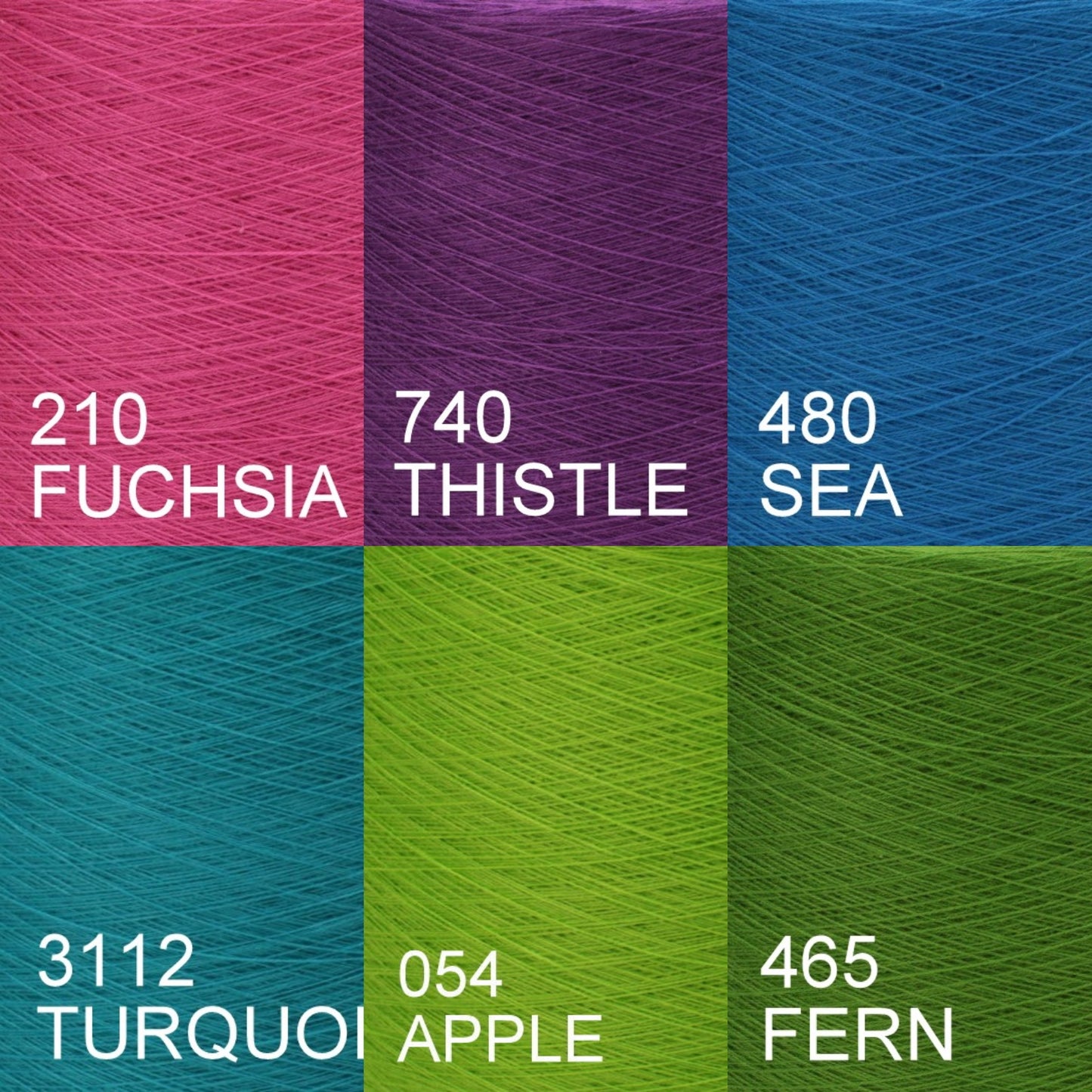 Gradient ombre yarn cake, colour combination C289