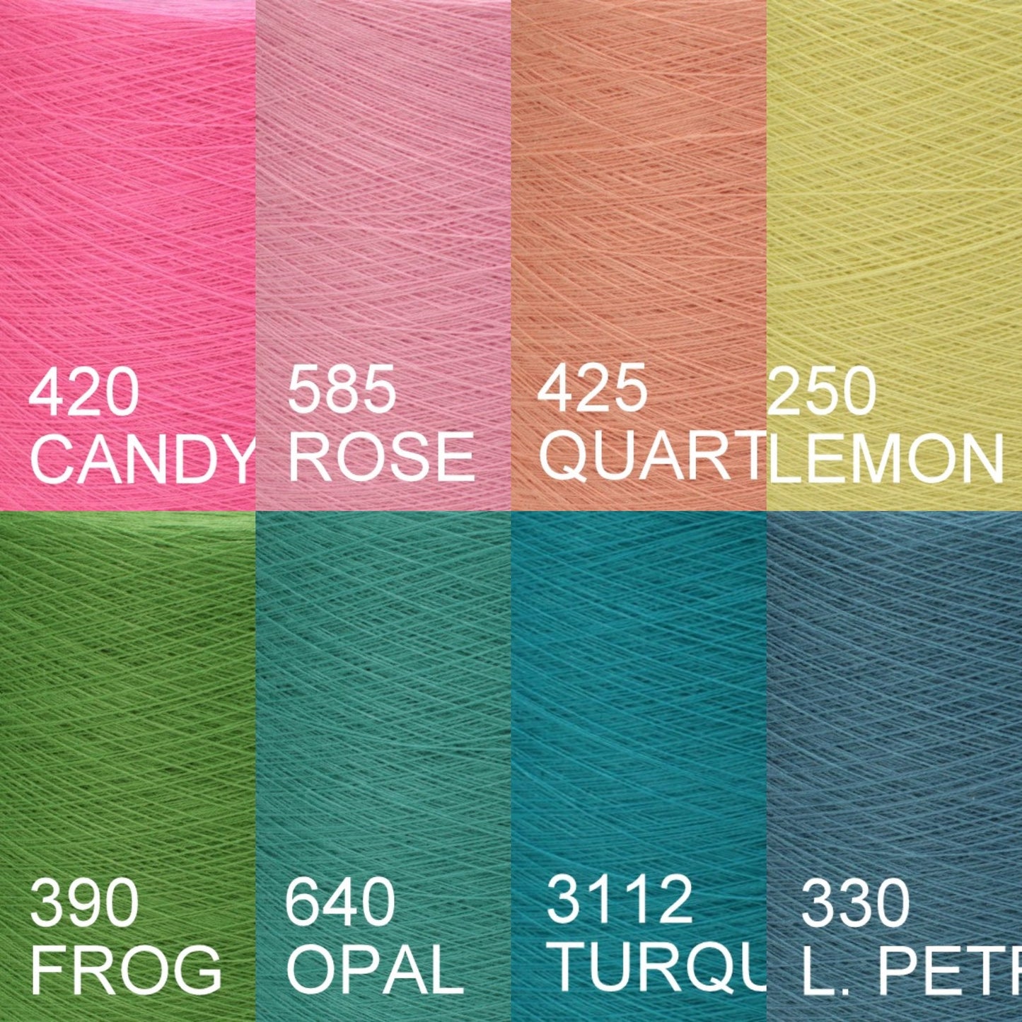 Gradient ombre yarn cake, colour combination C335