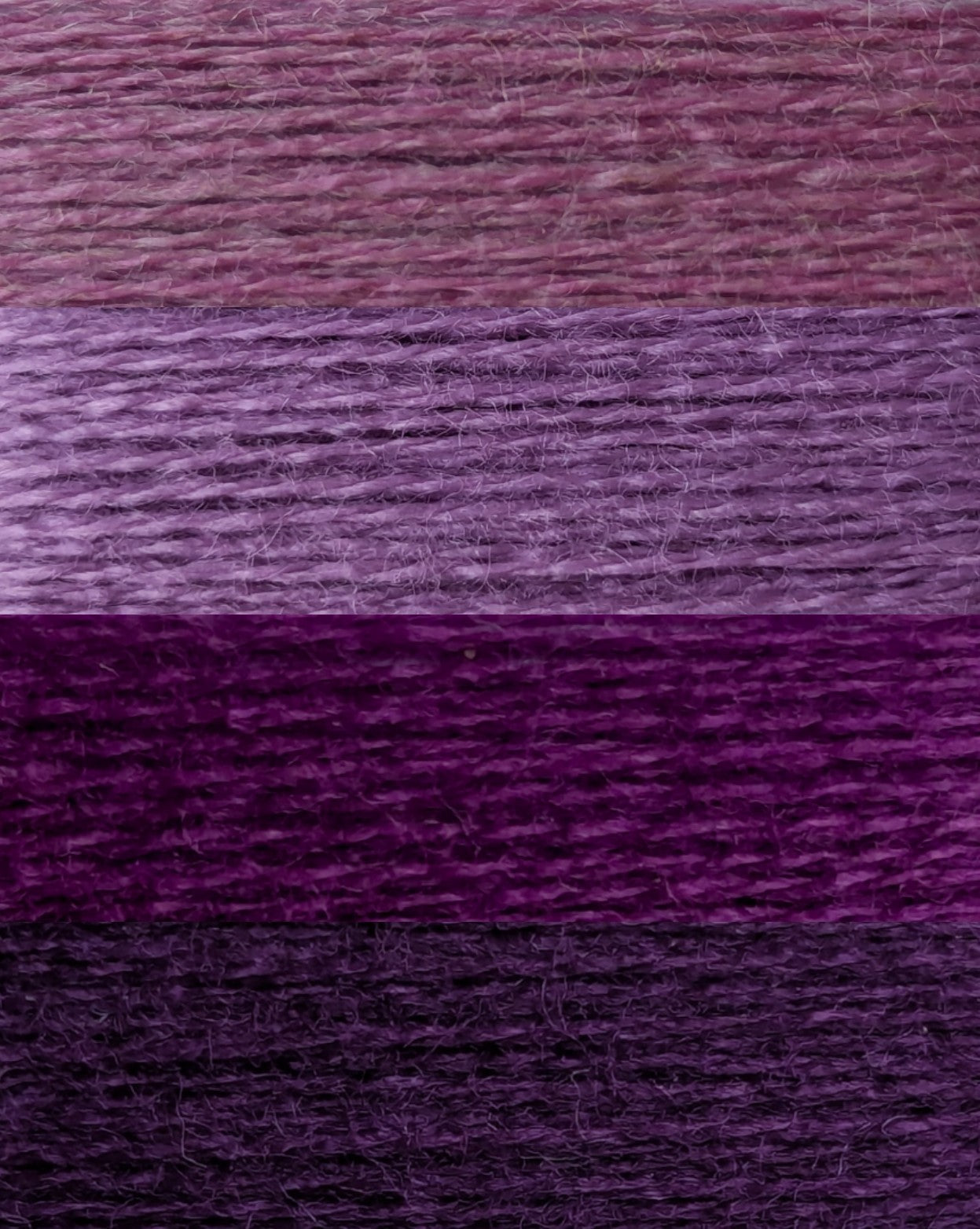 Gradient ombre yarn cake colour combination MA002