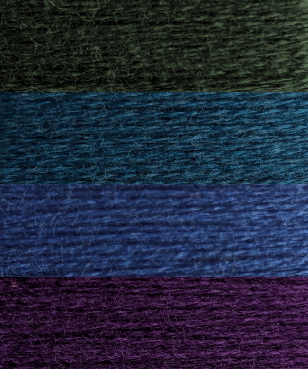 Gradient ombre yarn cake colour combination MA011