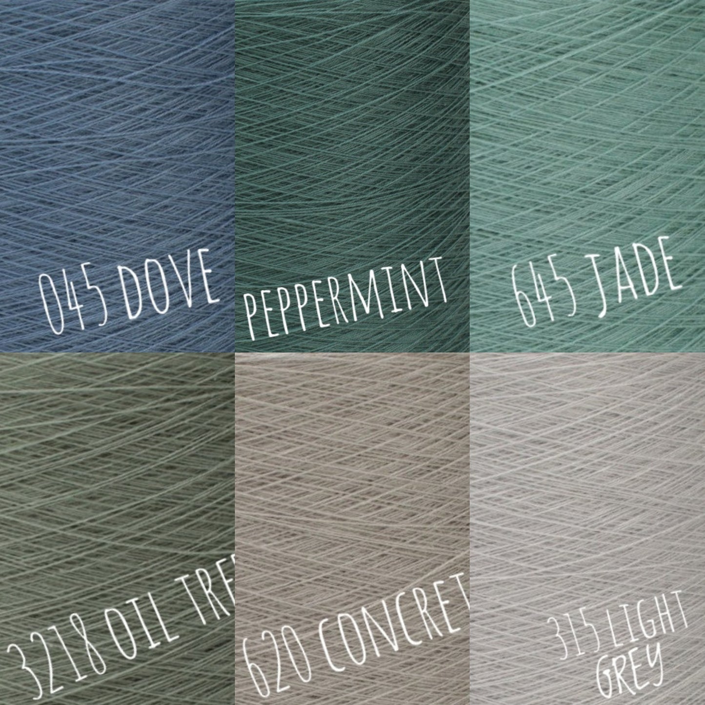 Gradient ombre yarn cake colour combination C355