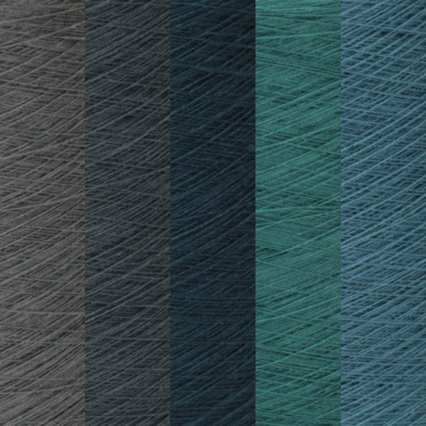 Gradient ombre yarn cake, colour combination C243