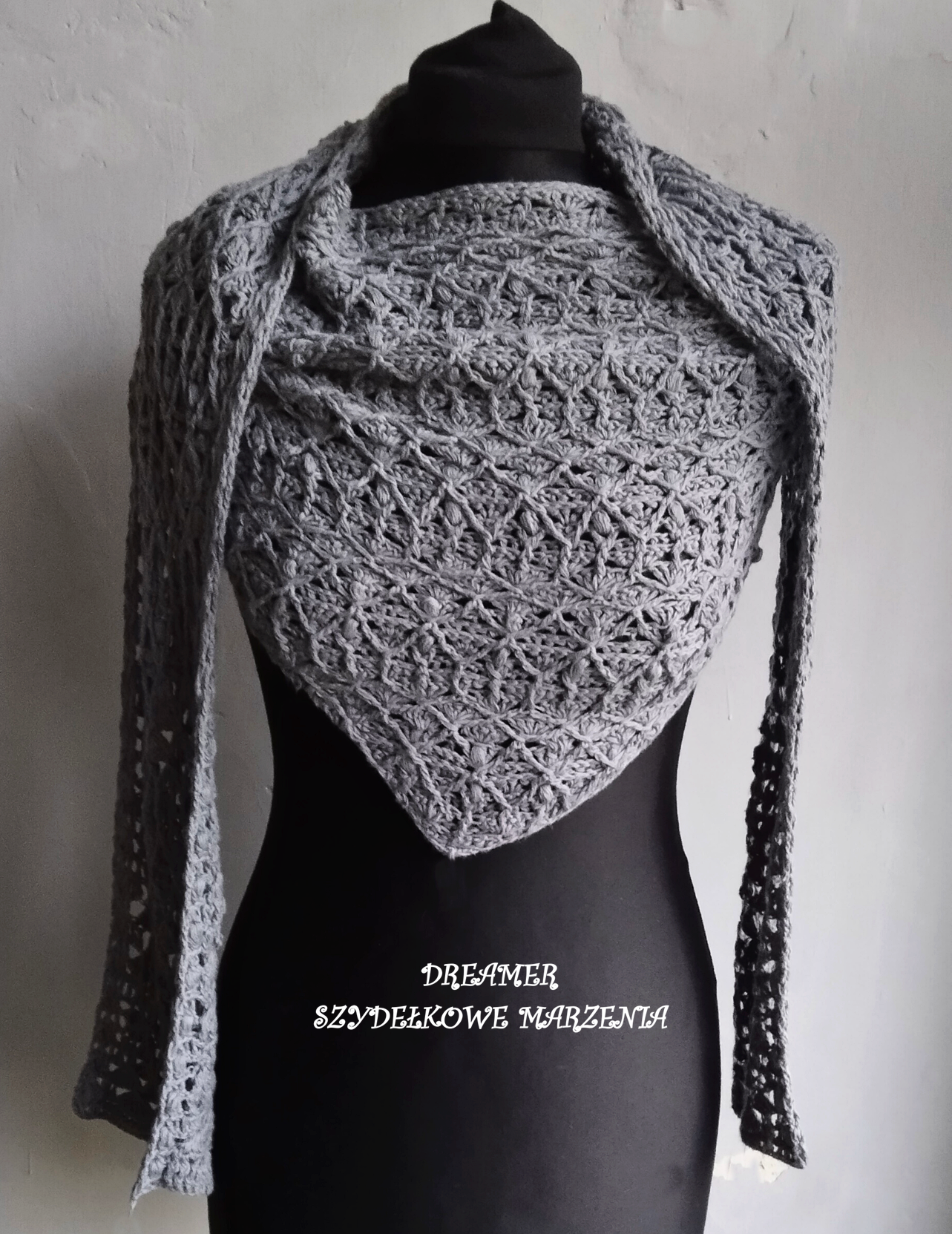 Inspiro scarf pattern by Dreamer- Szydełkowe Marzenia