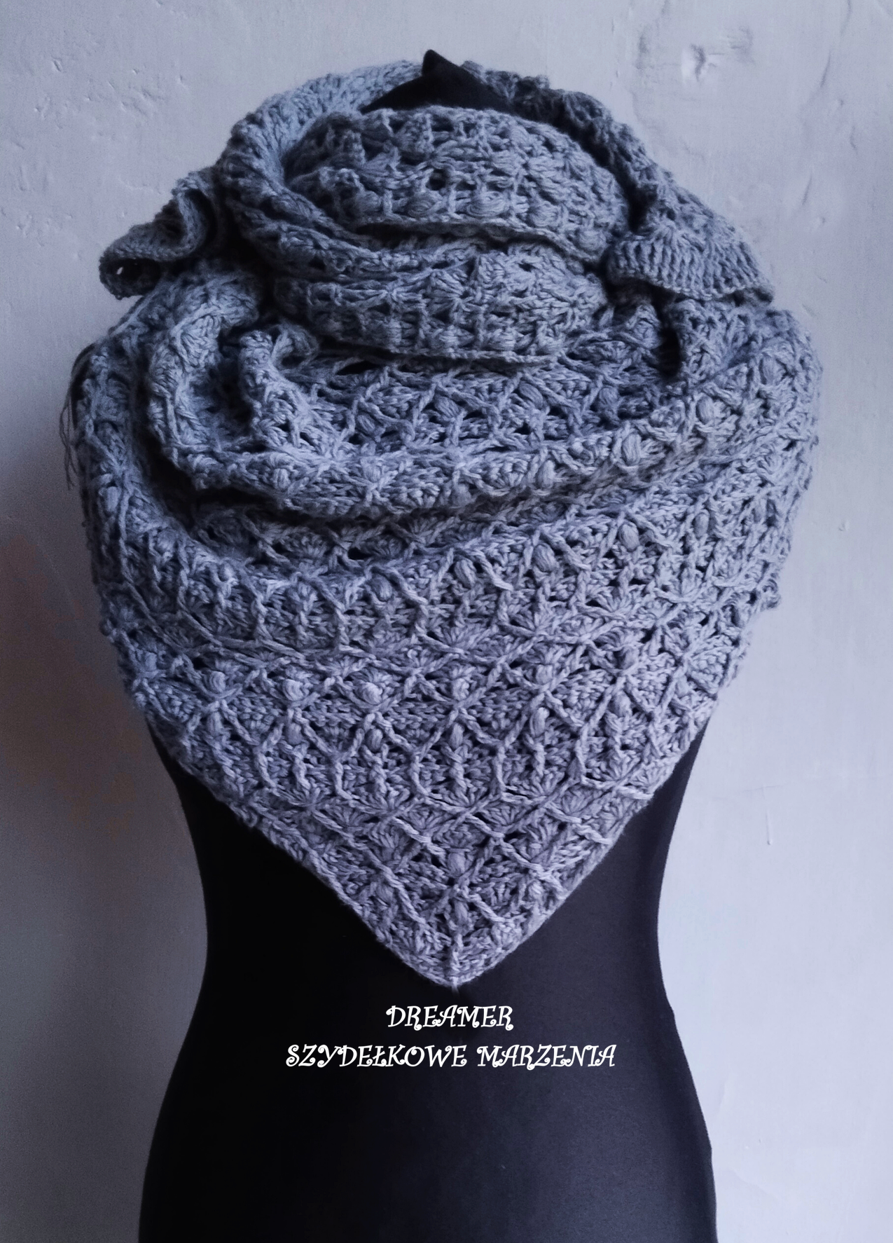 Inspiro scarf pattern by Dreamer- Szydełkowe Marzenia