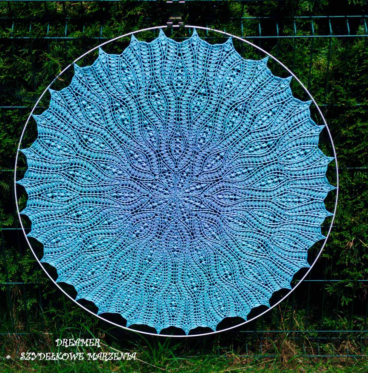 Pulso mandala pattern by Dreamer- Szydełkowe Marzenia