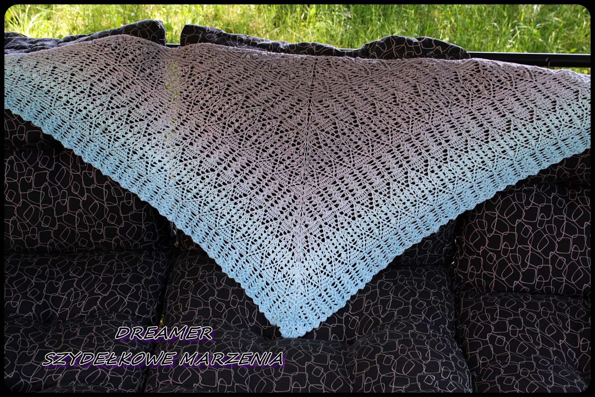 Pulso shawl pattern by Dreamer- Szydełkowe Marzenia