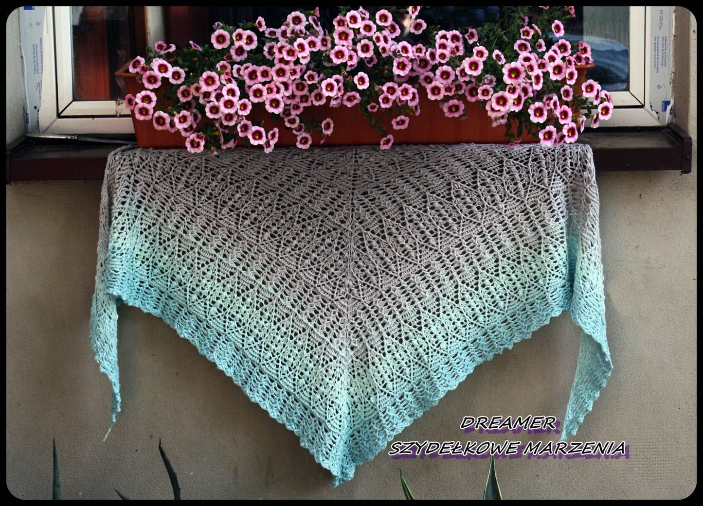 Pulso shawl pattern by Dreamer- Szydełkowe Marzenia