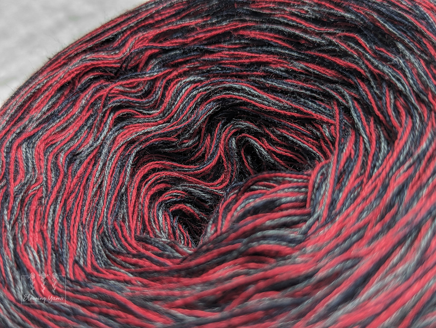 Melange yarn cake, colour combination C259