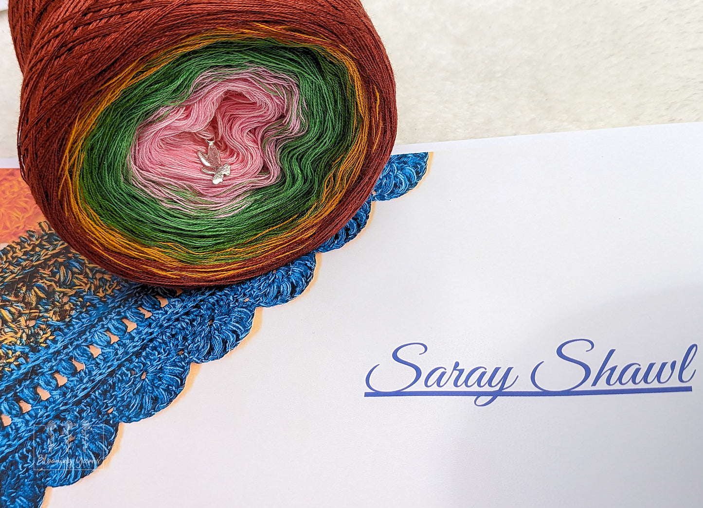 Saray shawl pattern by Ancy-Fancy