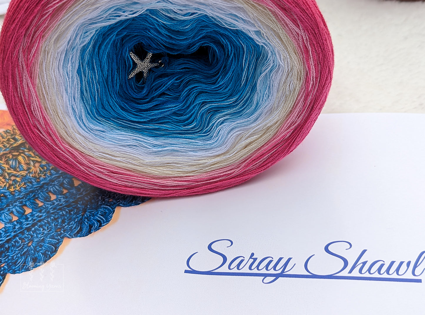 Saray shawl pattern by Ancy-Fancy