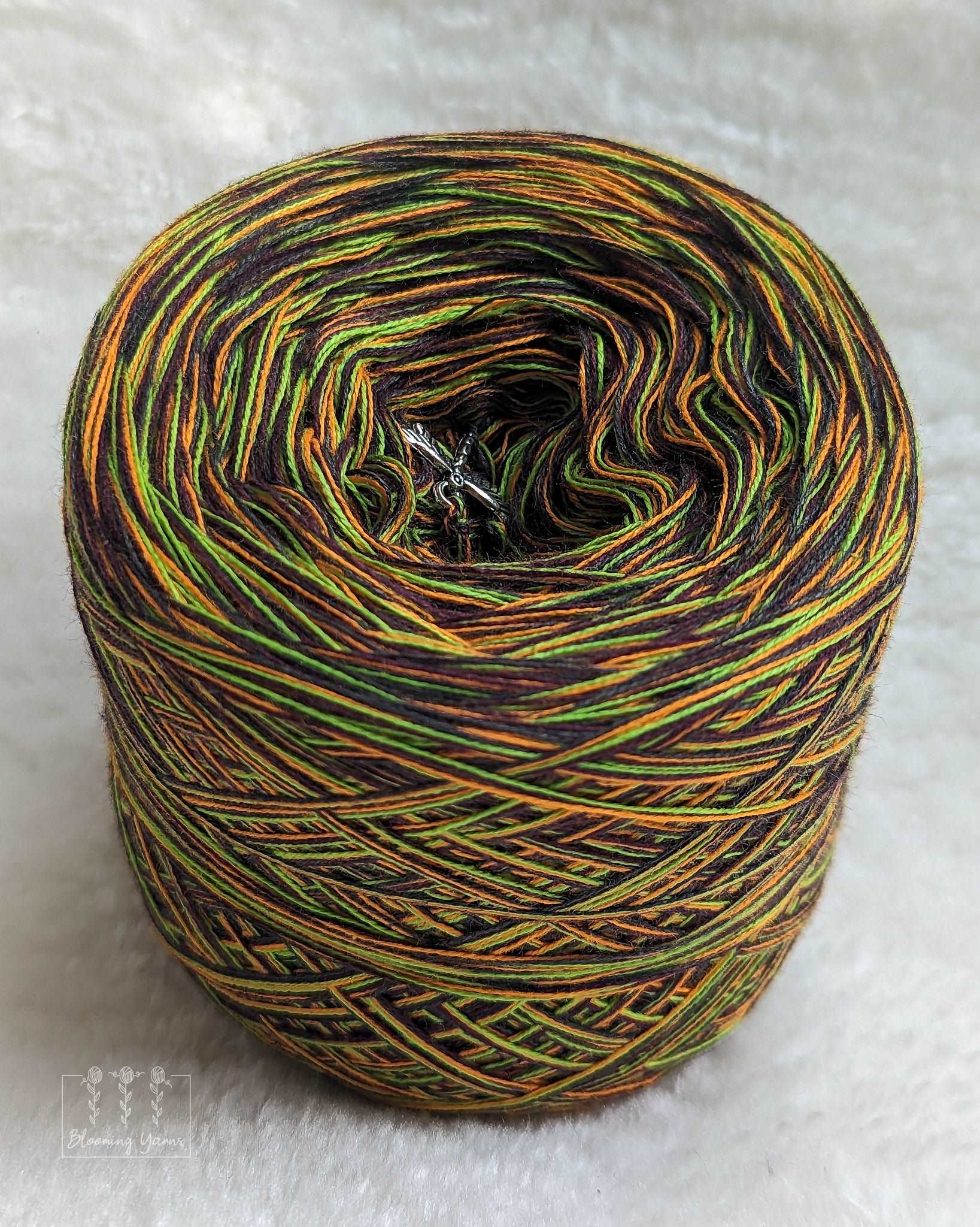 Melange yarn cake colour combination C262