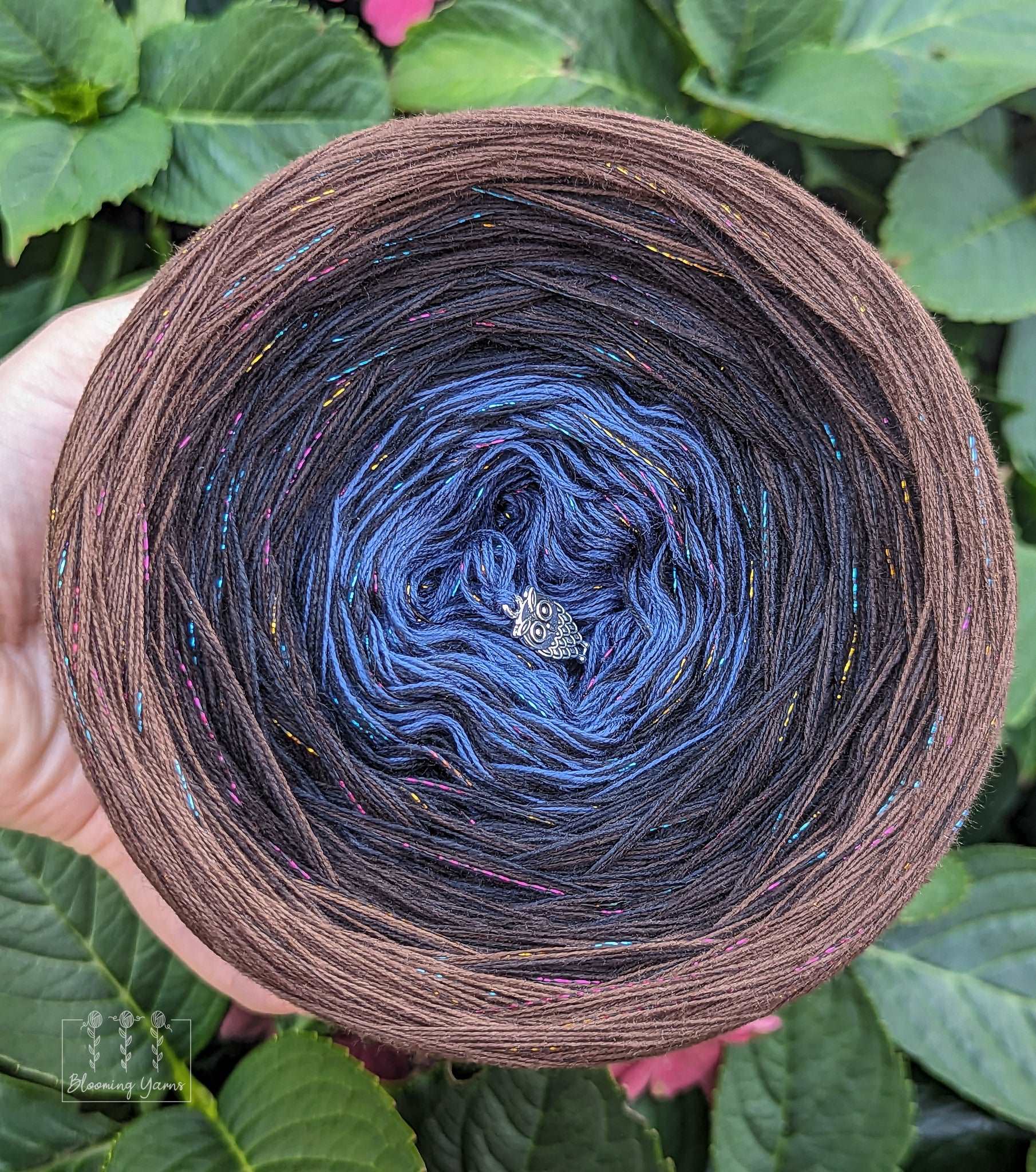 Gradient ombre yarn cake, colour combination C267