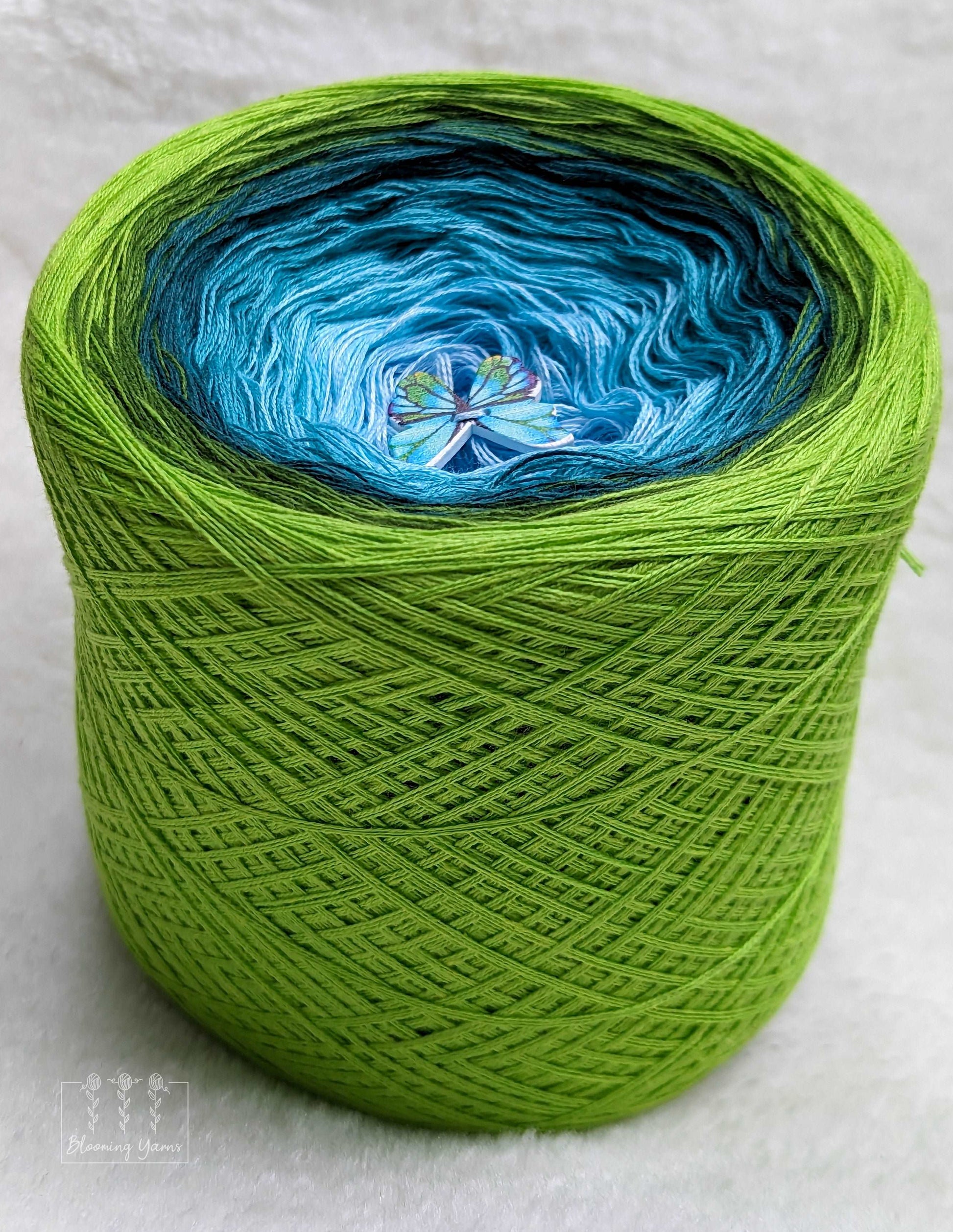 Gradient ombre yarn cake, colour combination C276