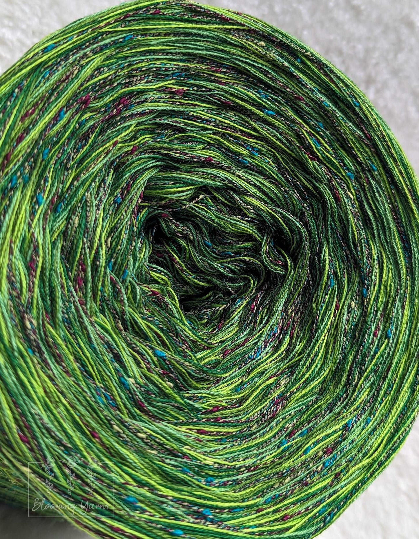 Melange yarn cake colour combination C281