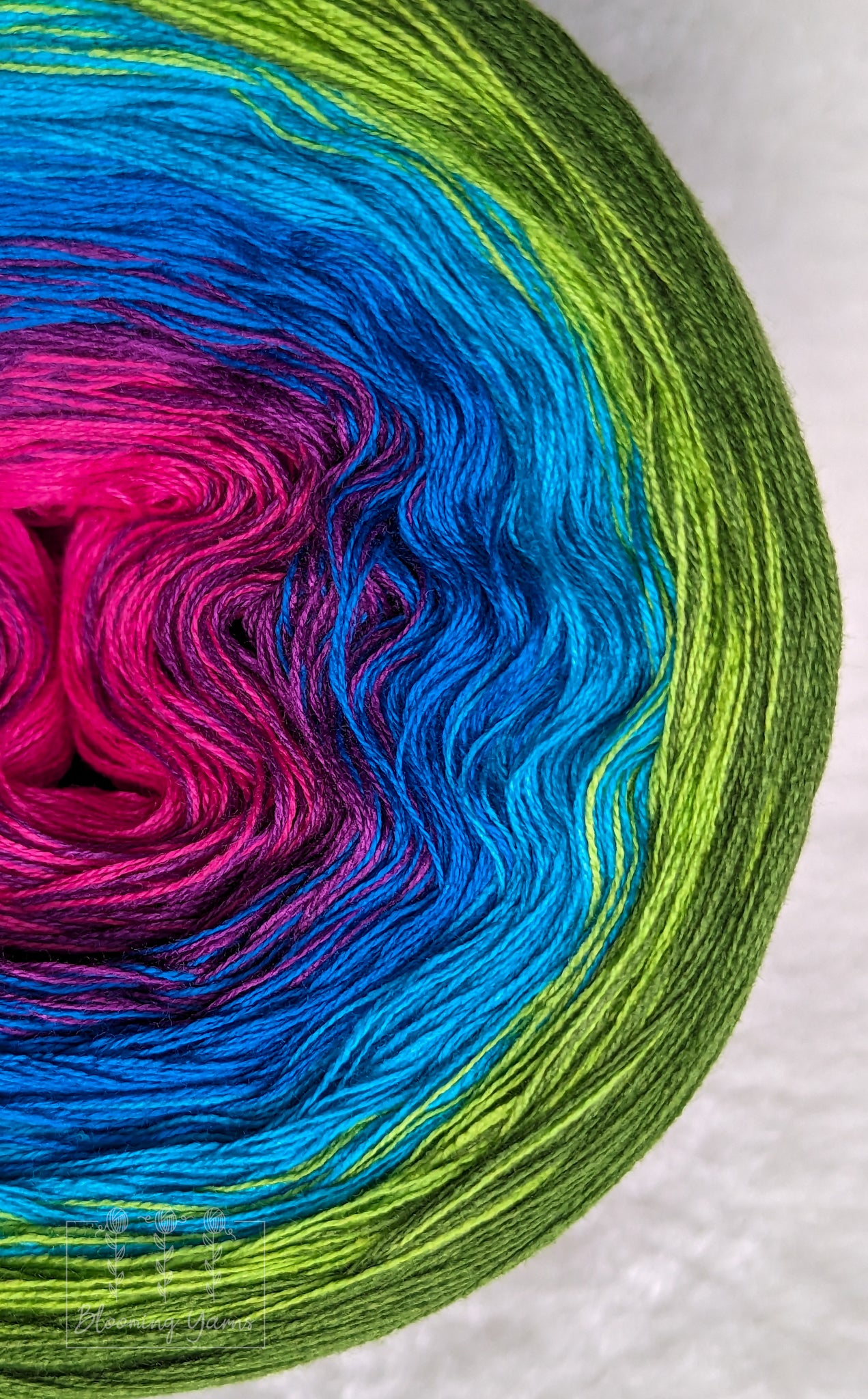 Gradient ombre yarn cake, colour combination C289