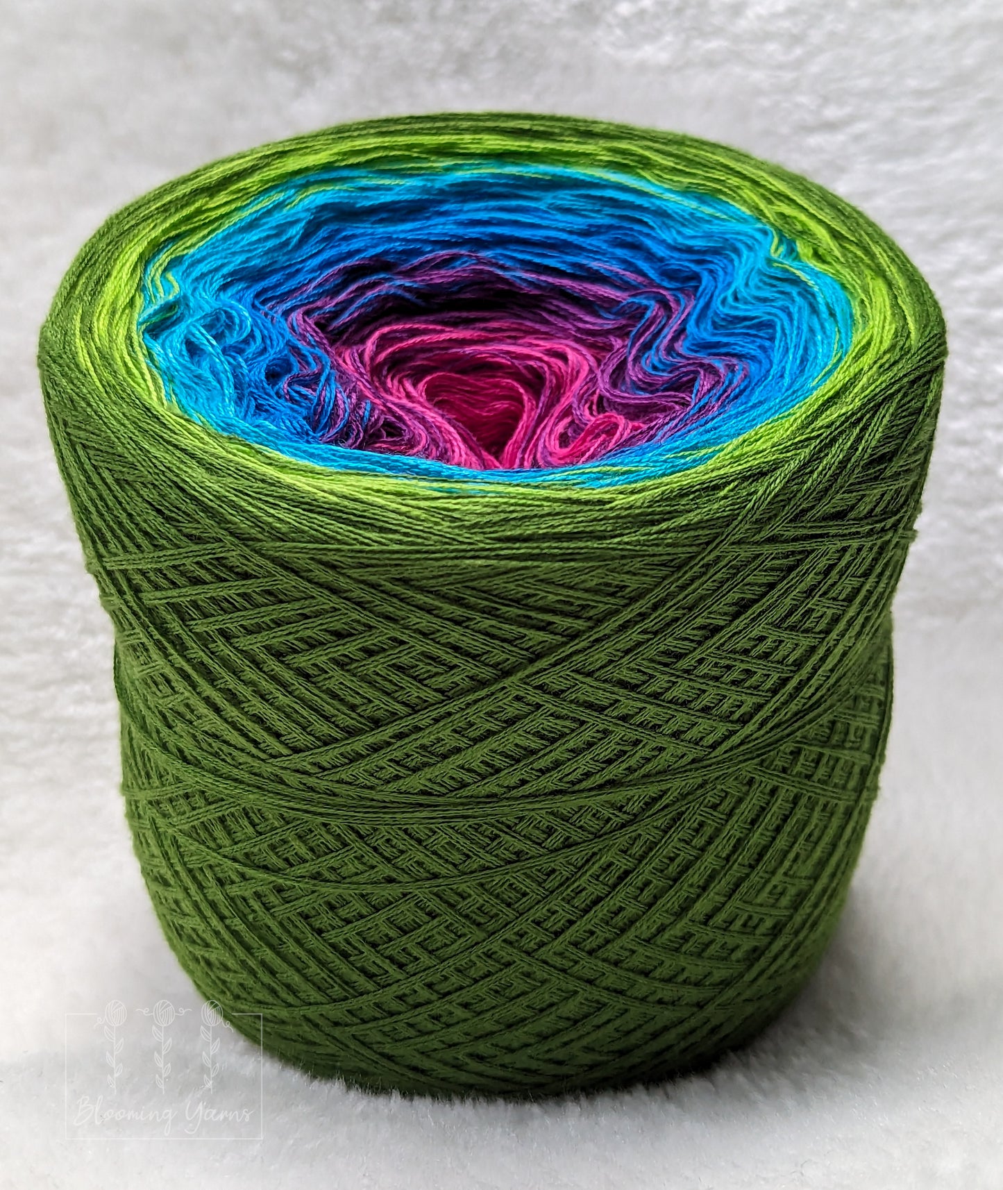 Gradient ombre yarn cake, colour combination C289